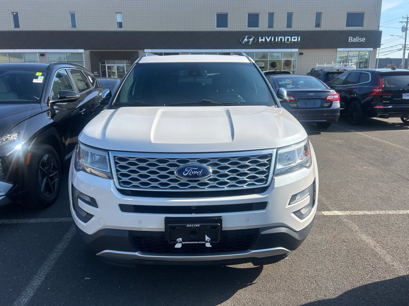 2017 Ford Explorer Platinum