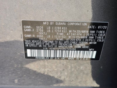 2024 Subaru Outback Touring XT AWD