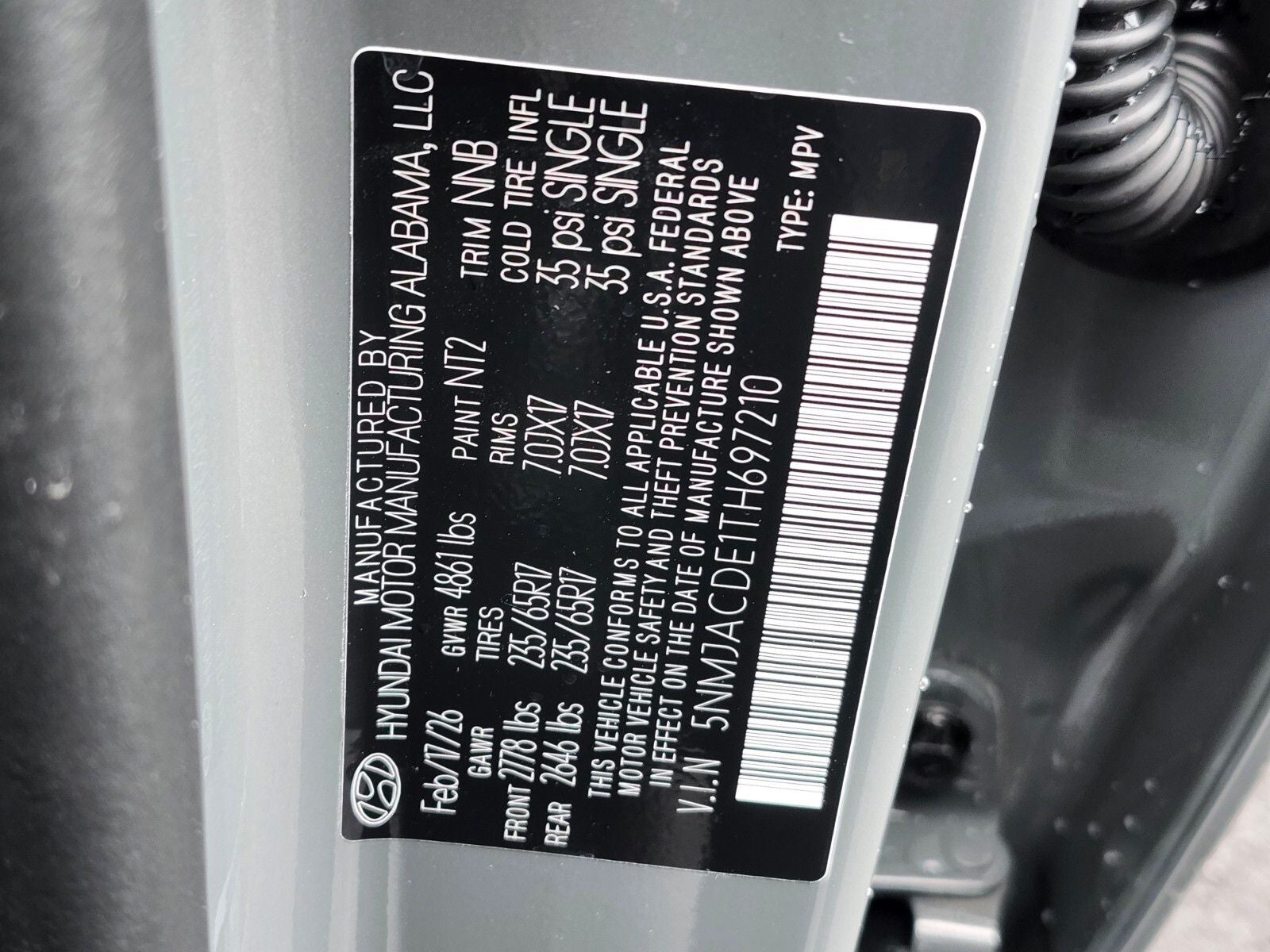 2026 Hyundai TUCSON SE