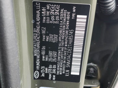 2026 Hyundai TUCSON SE