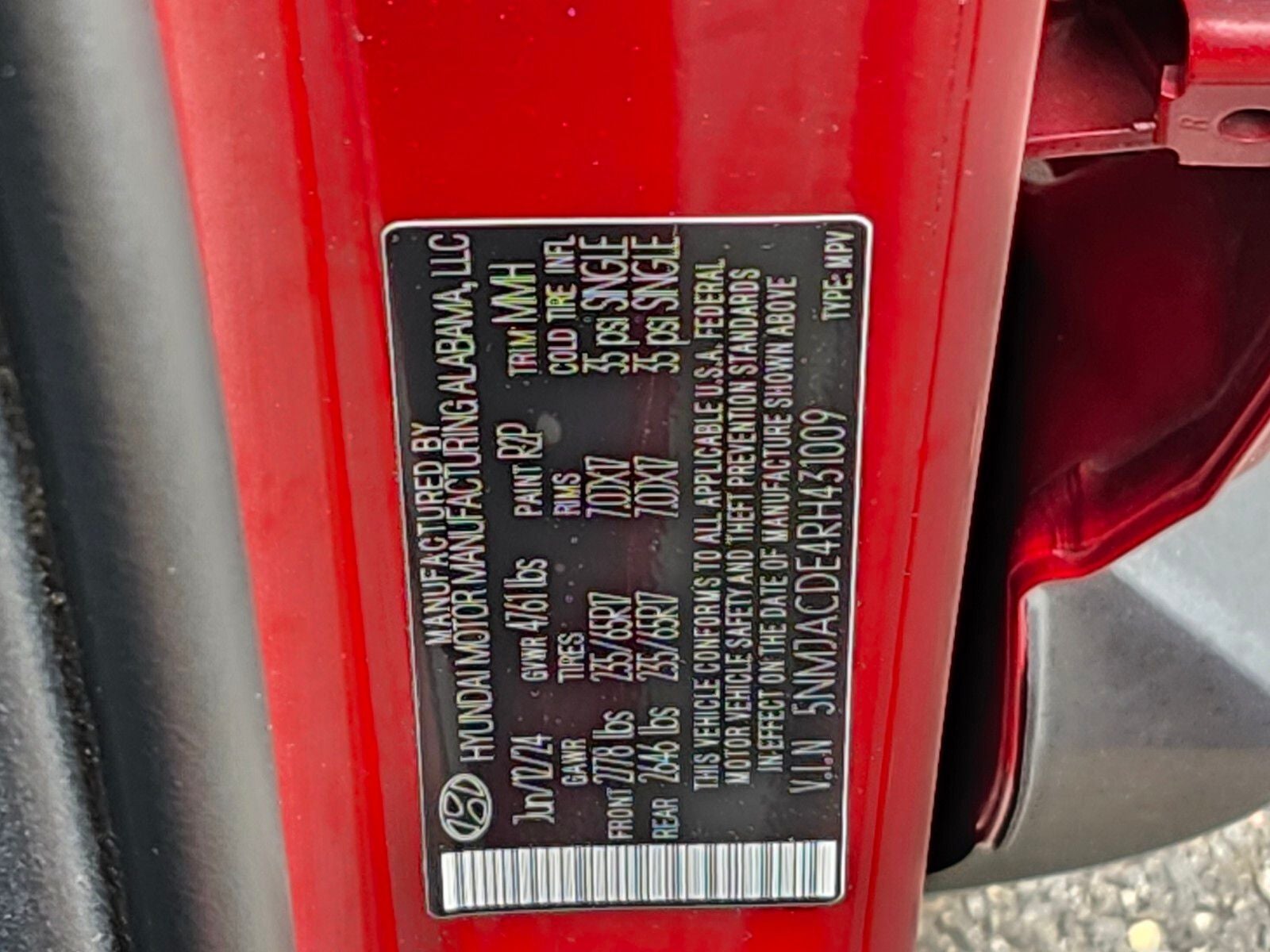 2024 Hyundai TUCSON SE