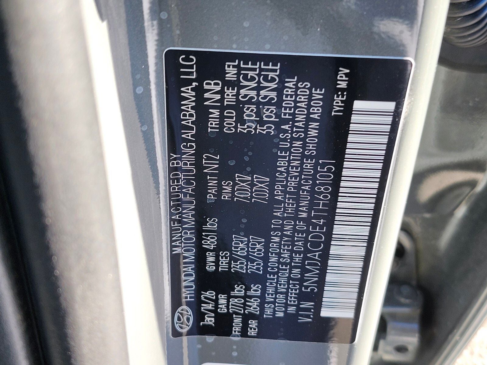 2026 Hyundai TUCSON SE