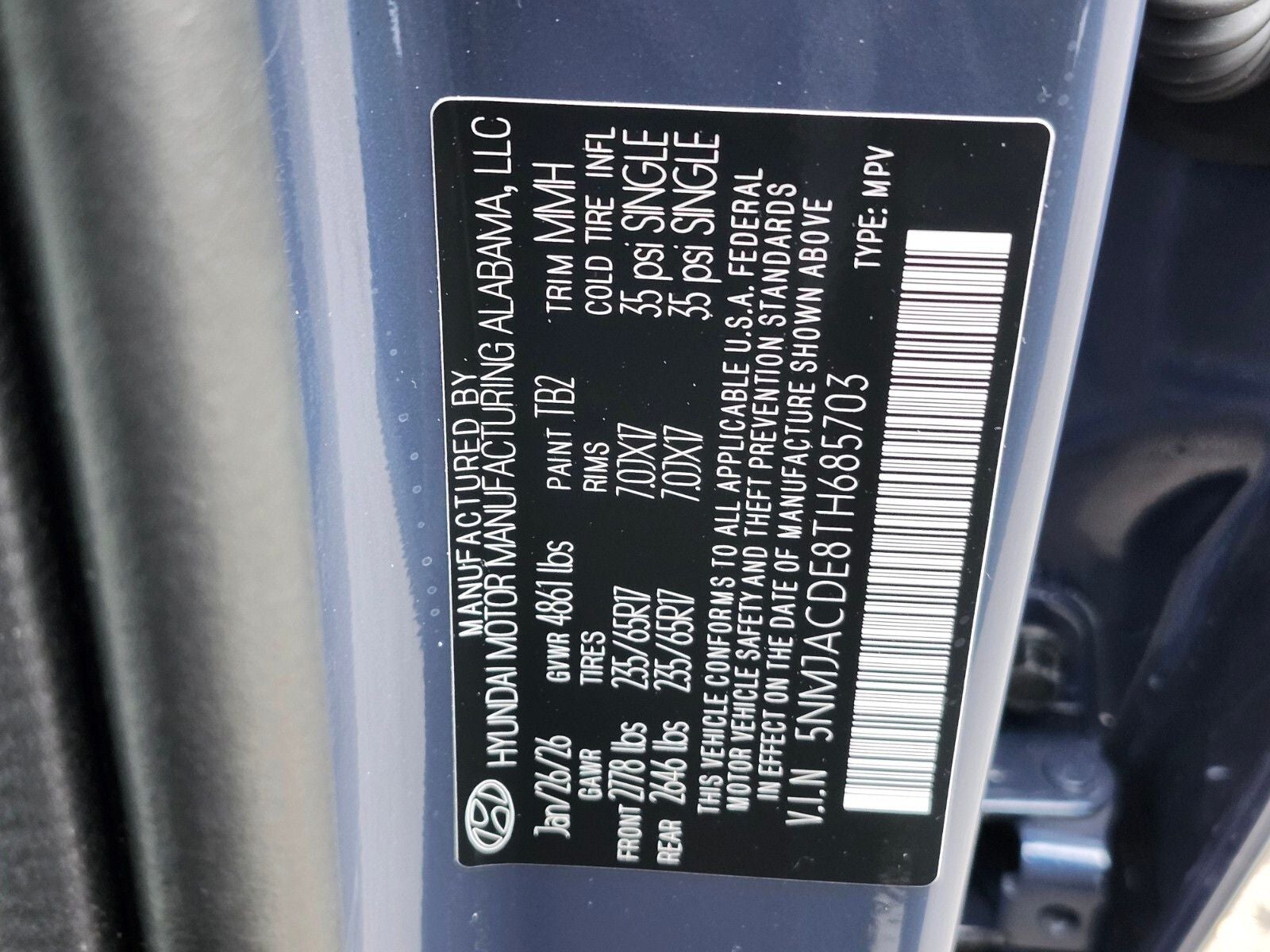 2026 Hyundai TUCSON SE