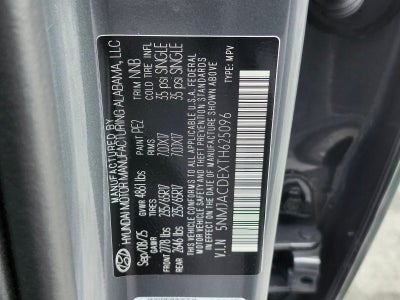 2026 Hyundai TUCSON SE