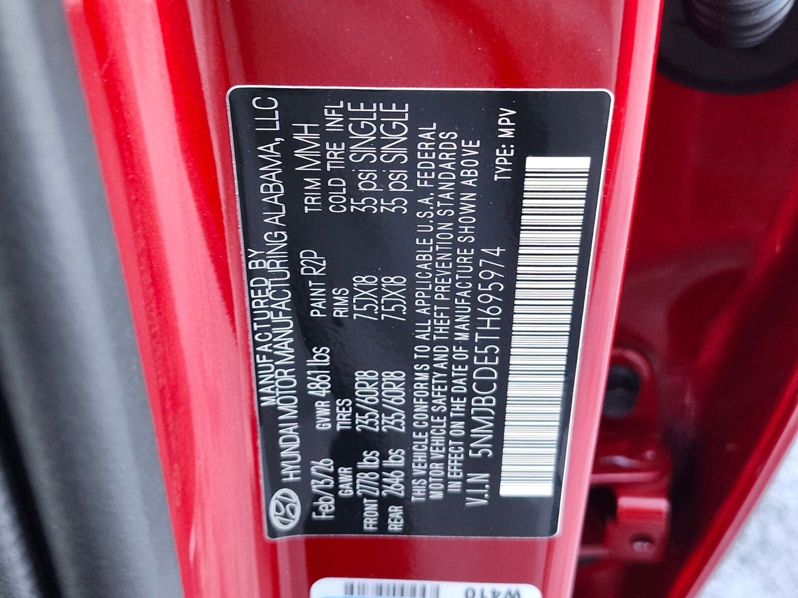 2026 Hyundai TUCSON SEL