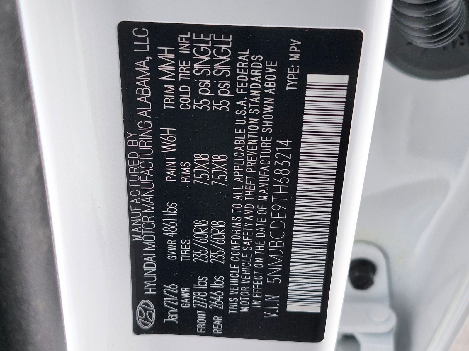 2026 Hyundai TUCSON SEL