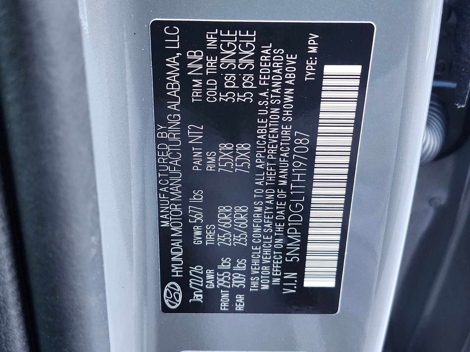 2026 Hyundai SANTA FE SE