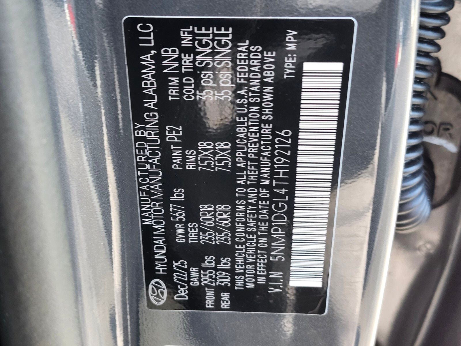 2026 Hyundai SANTA FE SE