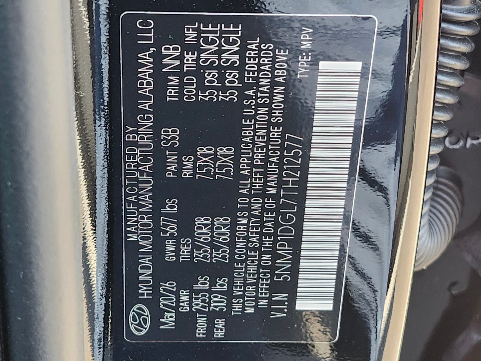 2026 Hyundai SANTA FE SE