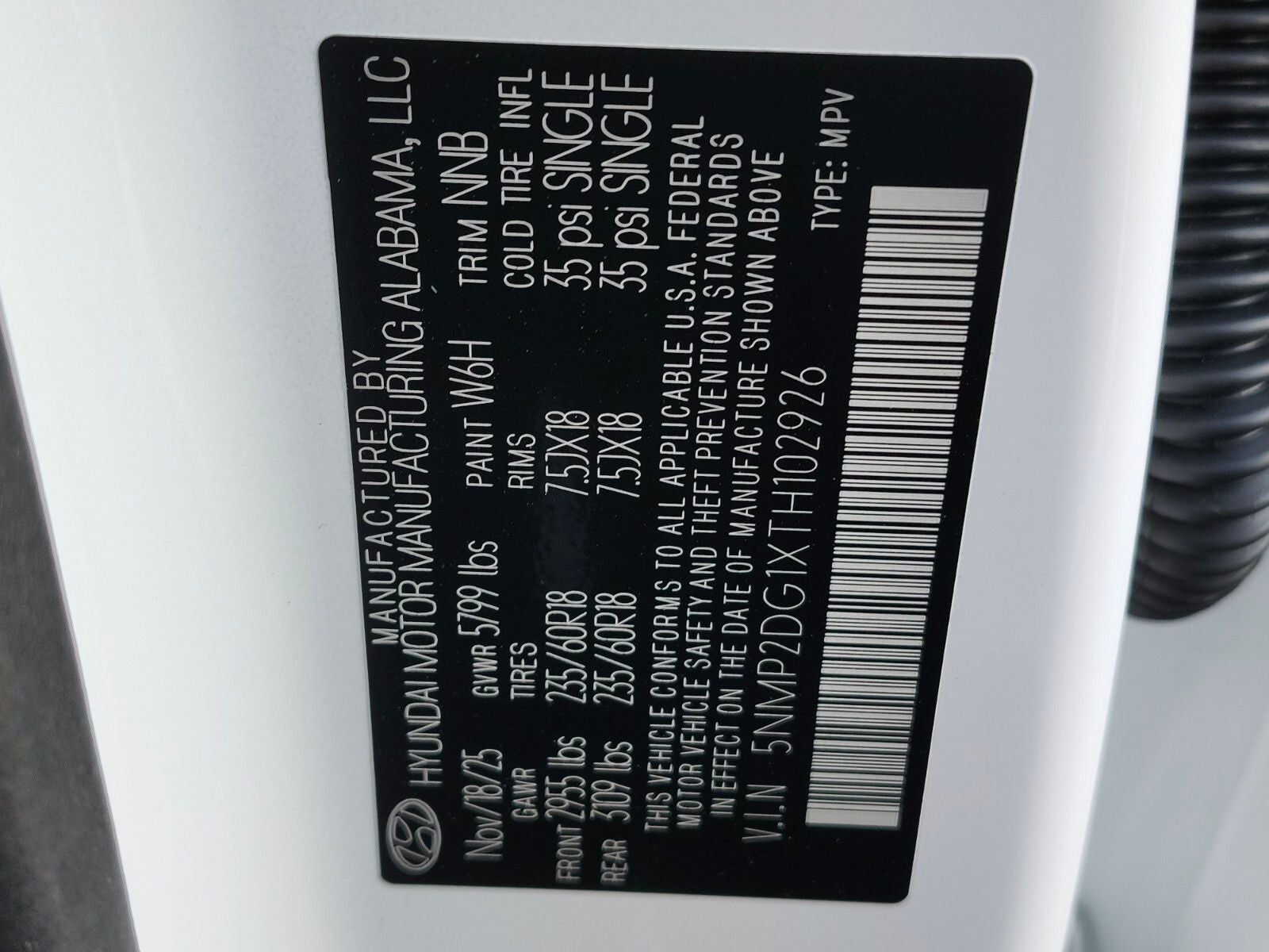 2026 Hyundai SANTA FE HYBRID SEL