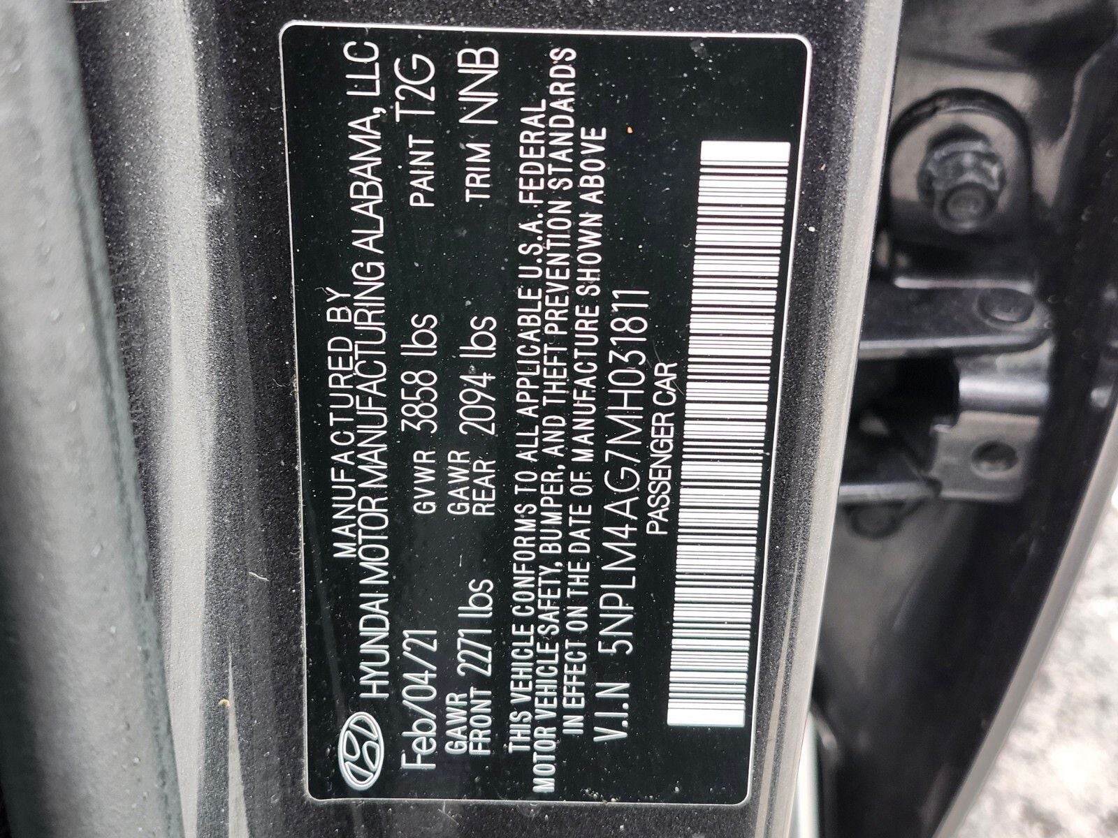 2021 Hyundai ELANTRA SEL