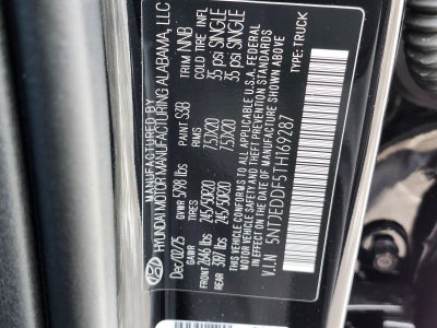 2026 Hyundai SANTA CRUZ Limited