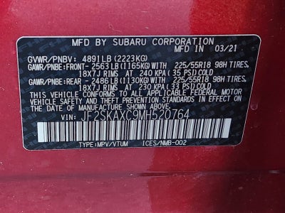 2021 Subaru Forester Touring