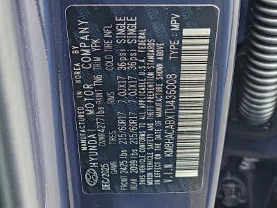 2026 Hyundai KONA SE