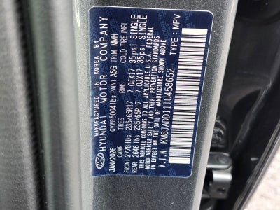 2026 Hyundai TUCSON HYBRID Blue SE