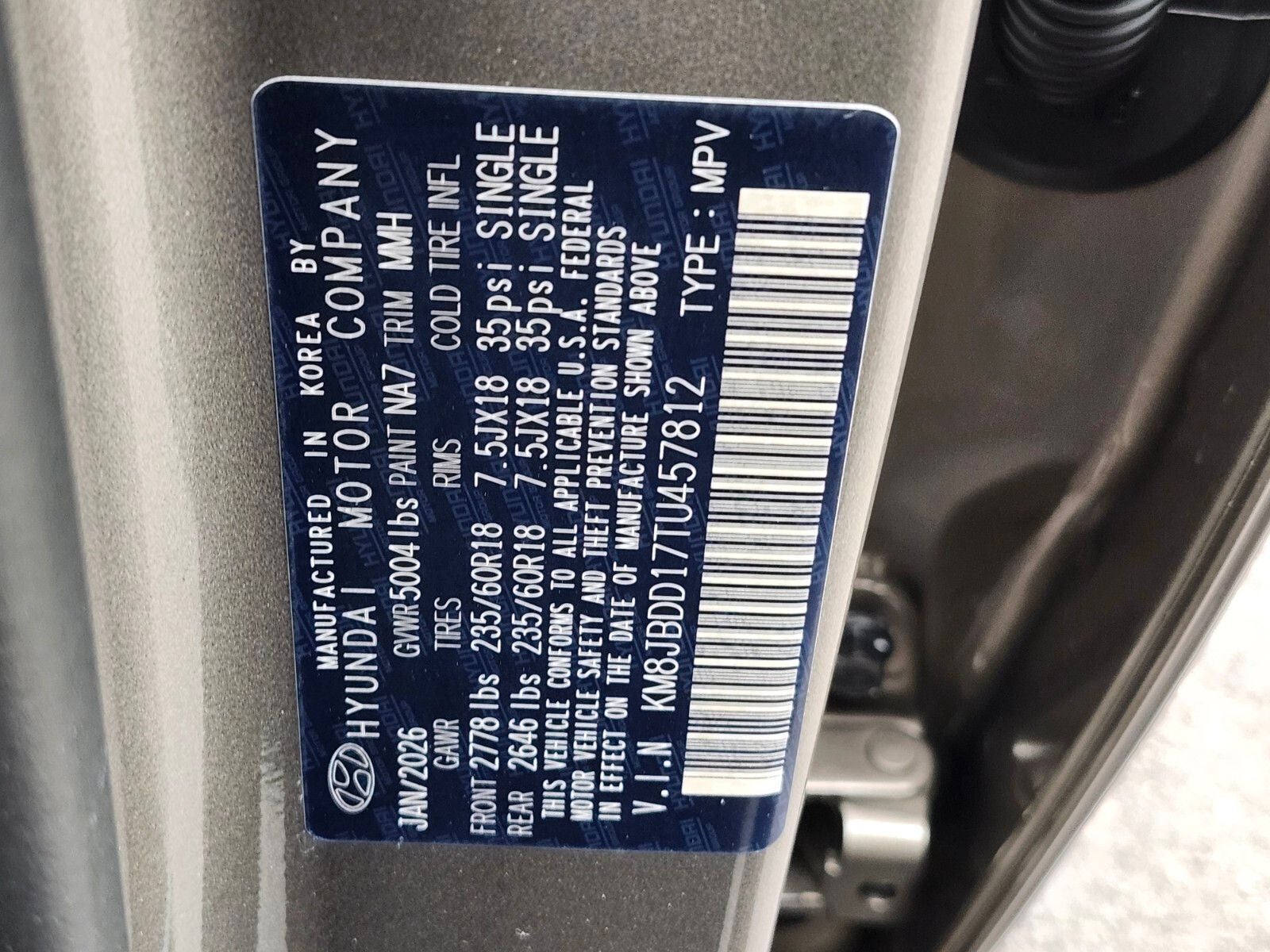 2026 Hyundai TUCSON HYBRID SEL