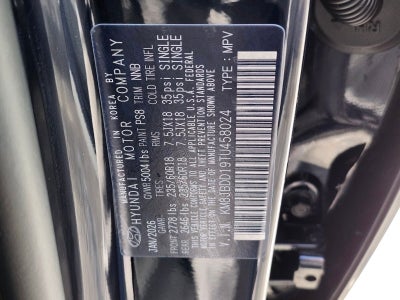 2026 Hyundai TUCSON HYBRID SEL