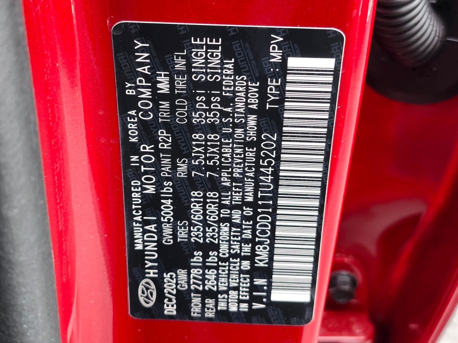 2026 Hyundai TUCSON HYBRID SEL Convenience