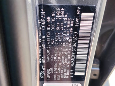 2026 Hyundai TUCSON HYBRID SEL Convenience