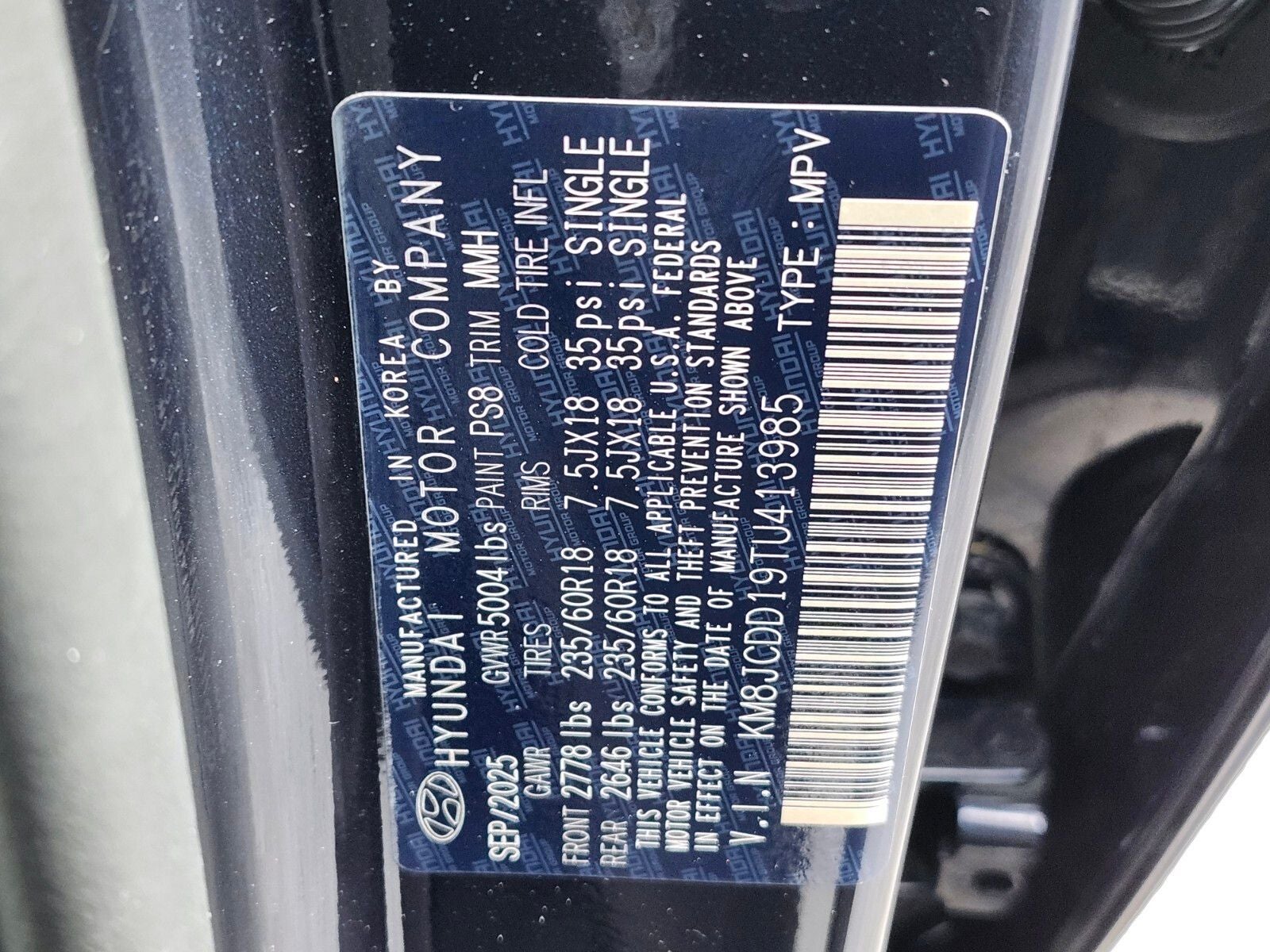 2026 Hyundai TUCSON HYBRID SEL Convenience