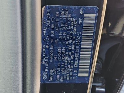 2026 Hyundai TUCSON HYBRID Limited