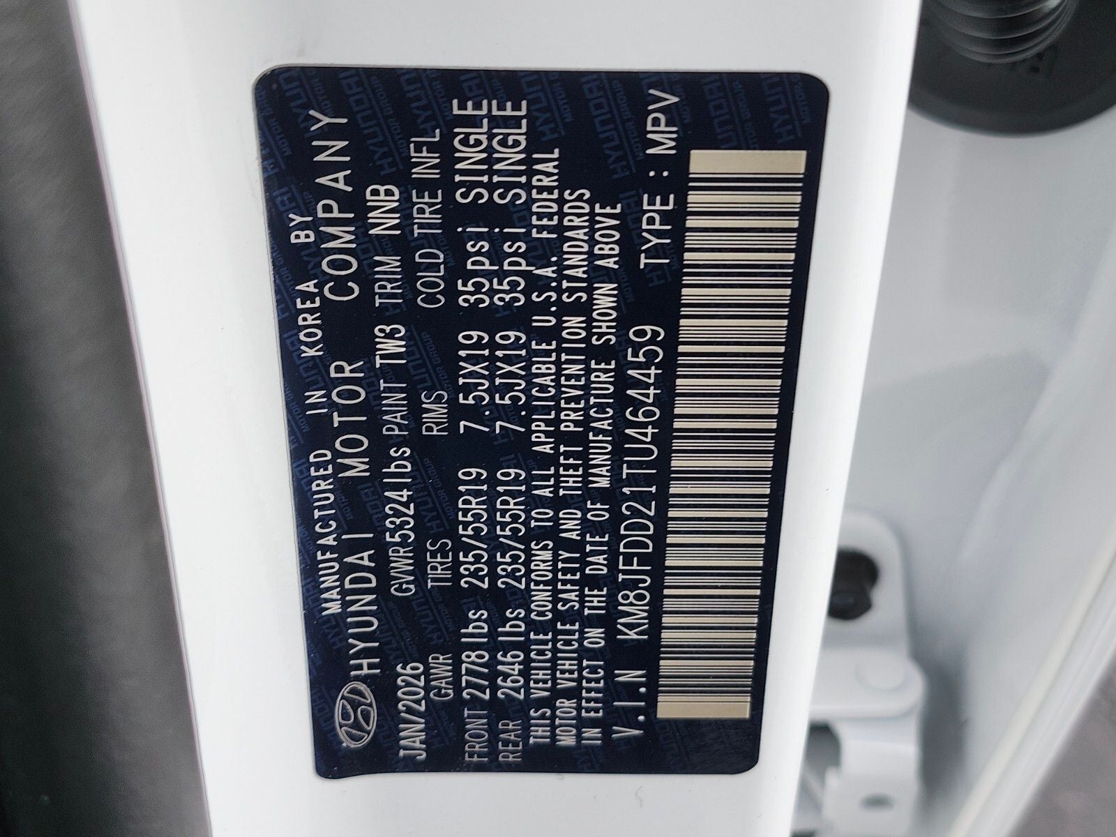 2026 Hyundai TUCSON PLUG-IN HYBRID Limited