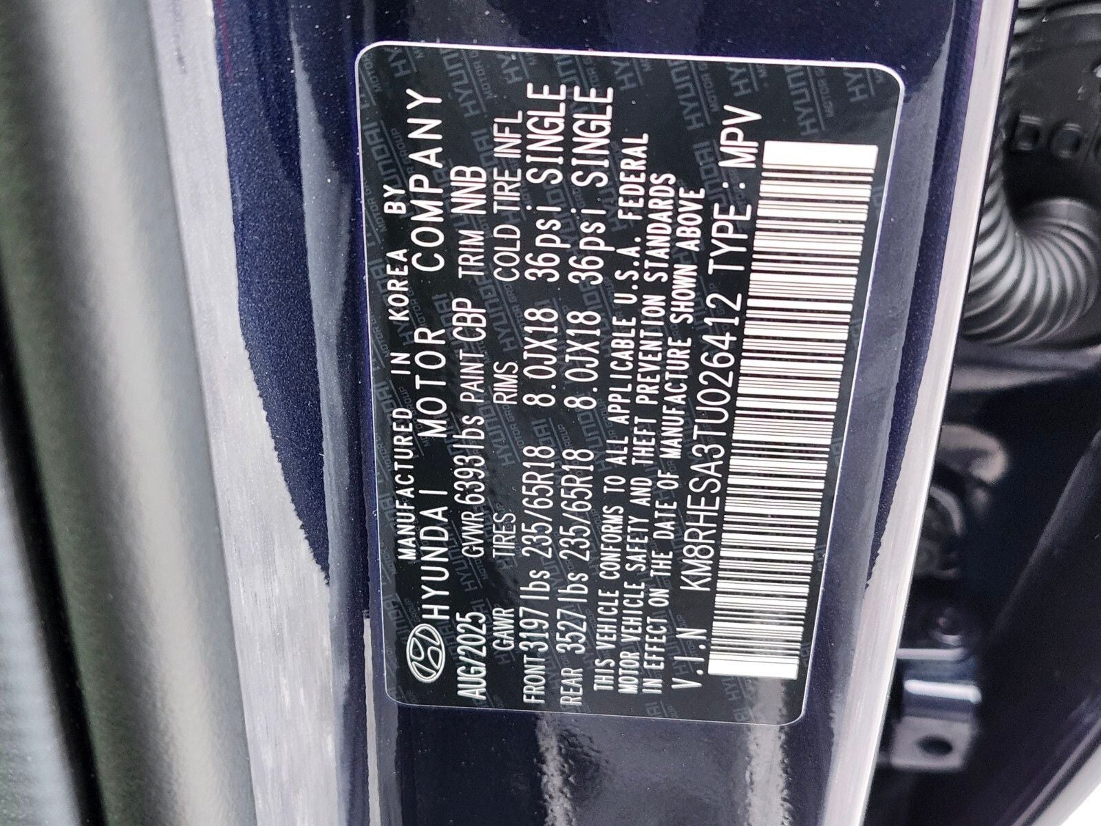 2026 Hyundai PALISADE HYBRID SEL Premium 7 Passenger