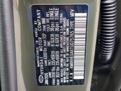 2026 Hyundai PALISADE HYBRID SEL Premium 7 Passenger