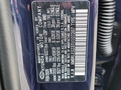 2026 Hyundai PALISADE SEL 7 Passenger