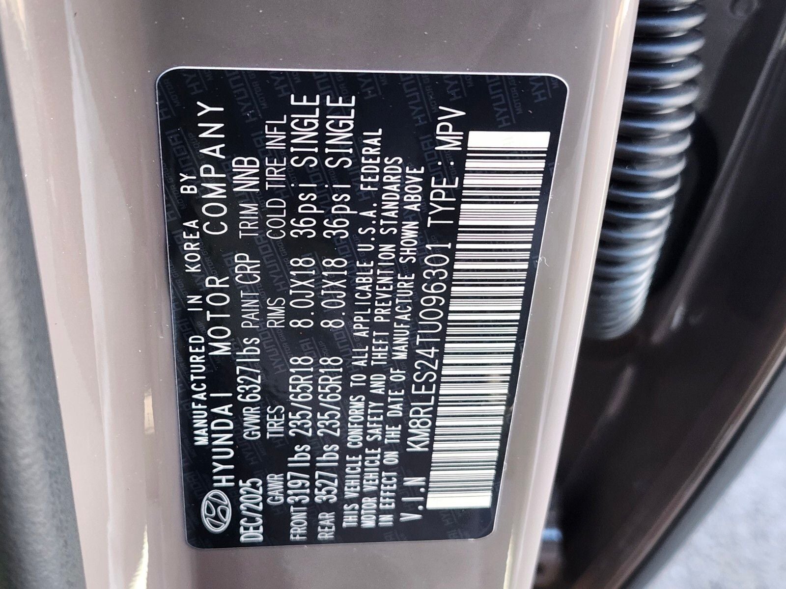 2026 Hyundai PALISADE SEL 7 Passenger