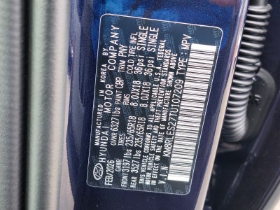 2026 Hyundai PALISADE SEL 7 Passenger