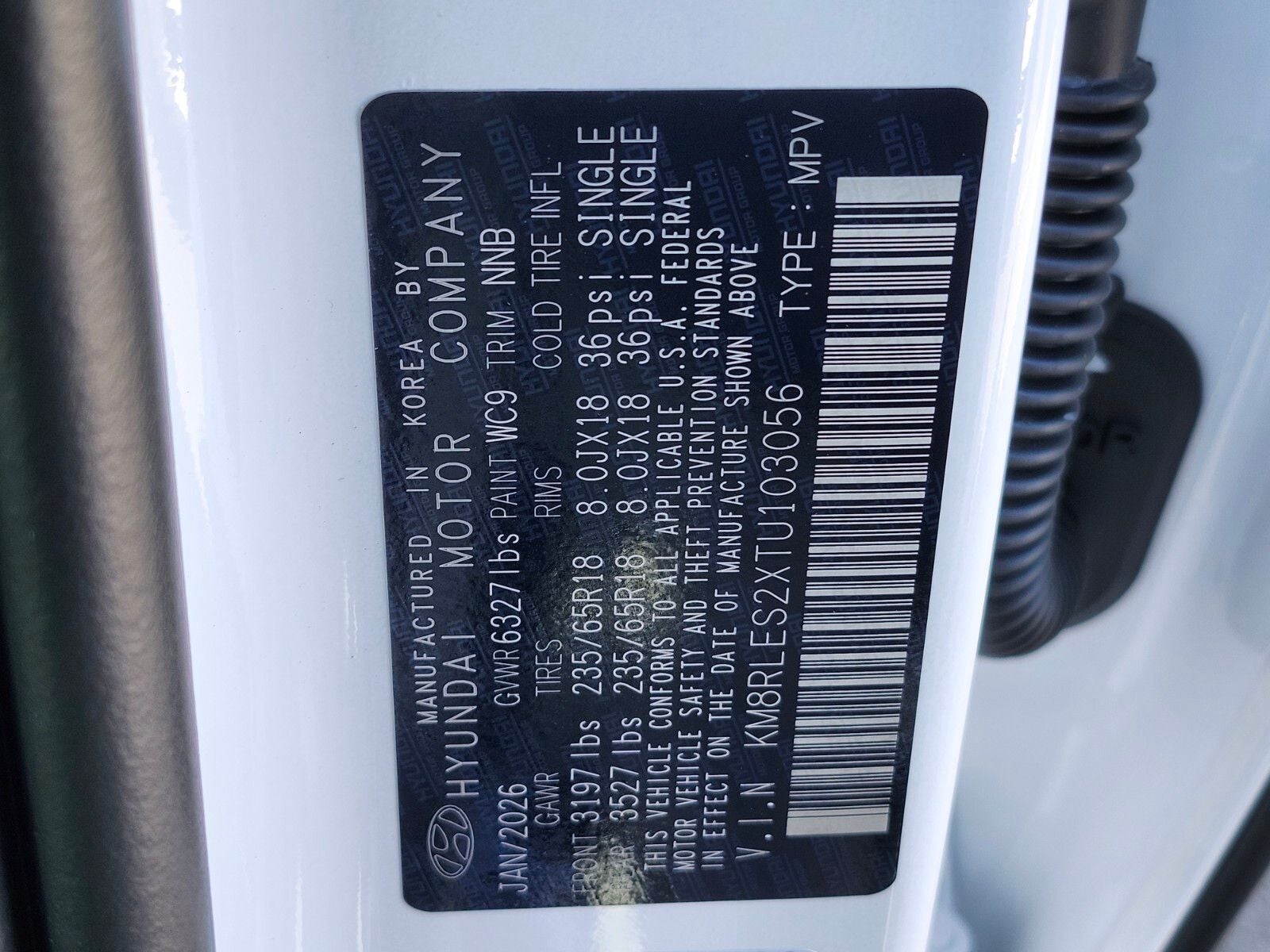 2026 Hyundai PALISADE SEL 7 Passenger