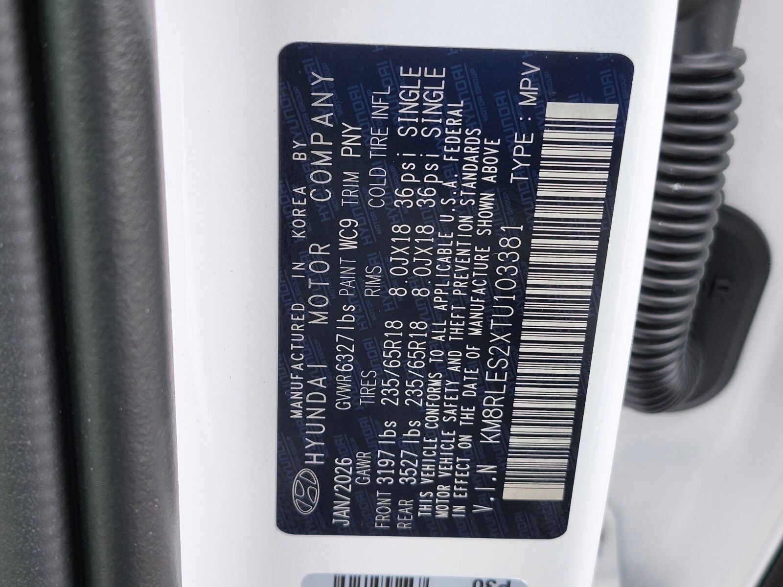 2026 Hyundai PALISADE SEL 7 Passenger