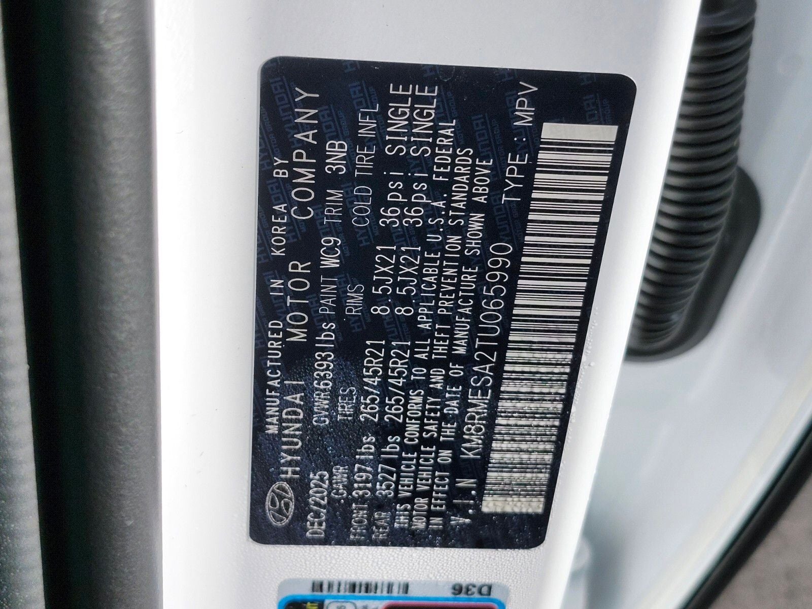 2026 Hyundai PALISADE HYBRID Calligraphy