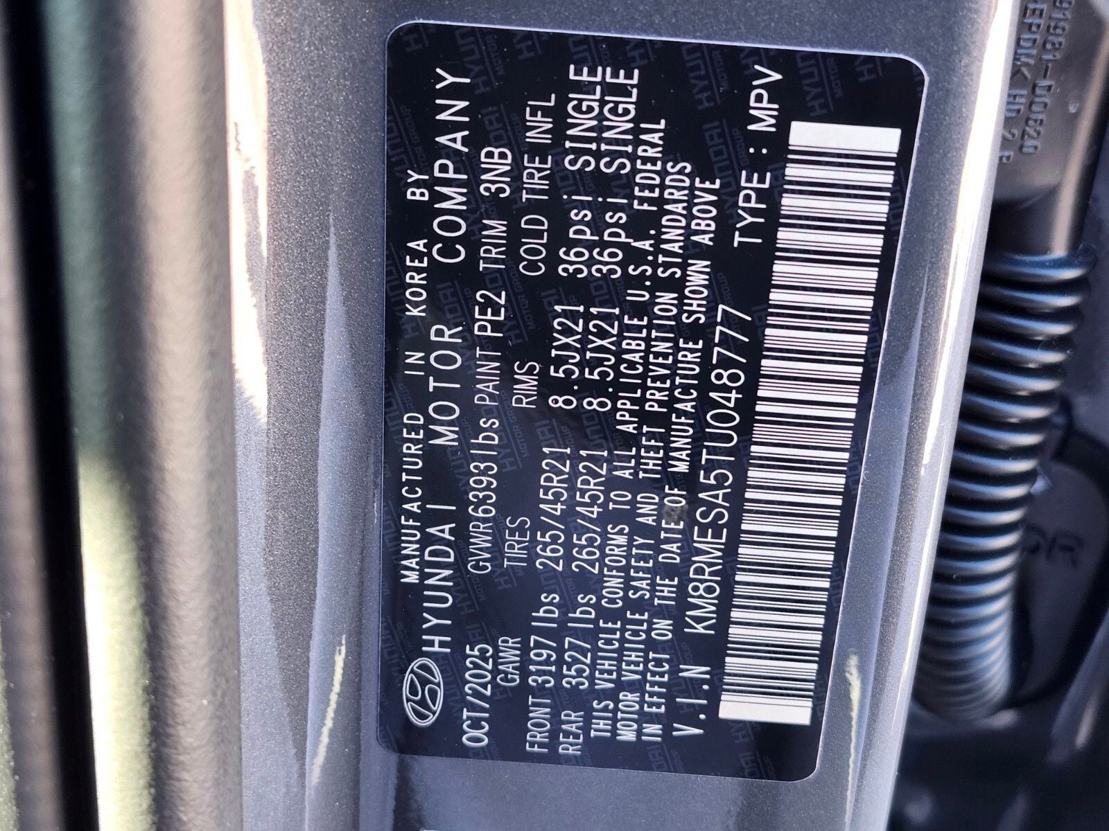 2026 Hyundai PALISADE HYBRID Calligraphy