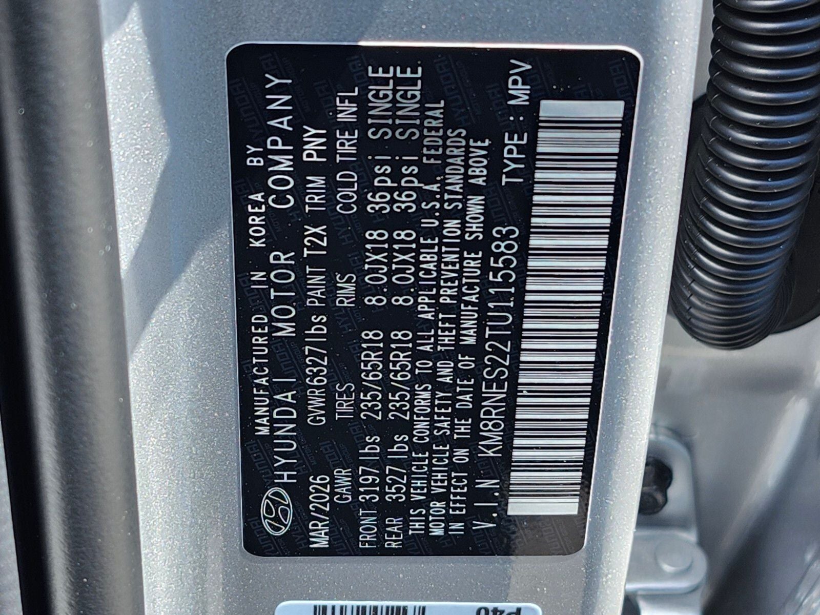 2026 Hyundai PALISADE SEL Premium 8 Passenger