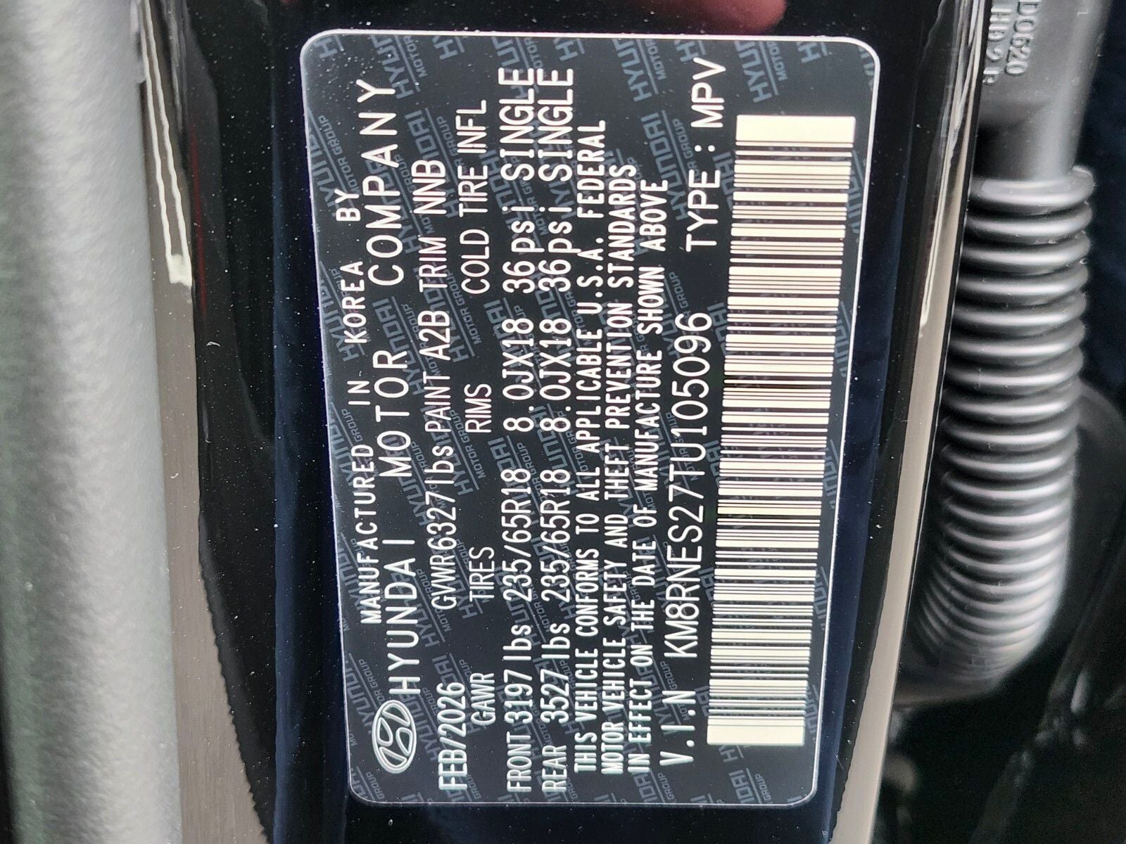 2026 Hyundai PALISADE SEL Premium 8 Passenger