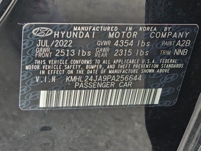 2023 Hyundai SONATA SE