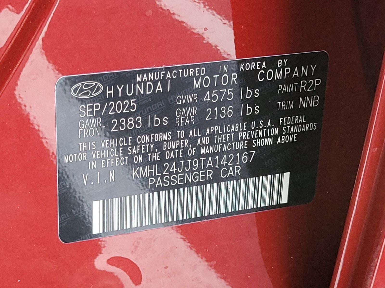 2026 Hyundai SONATA HYBRID Blue