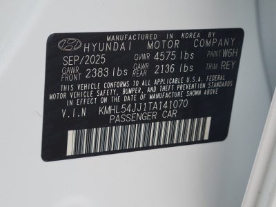 2026 Hyundai SONATA HYBRID Limited