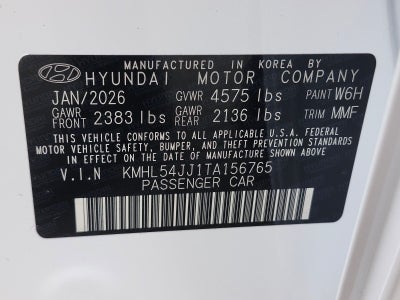 2026 Hyundai SONATA HYBRID Limited
