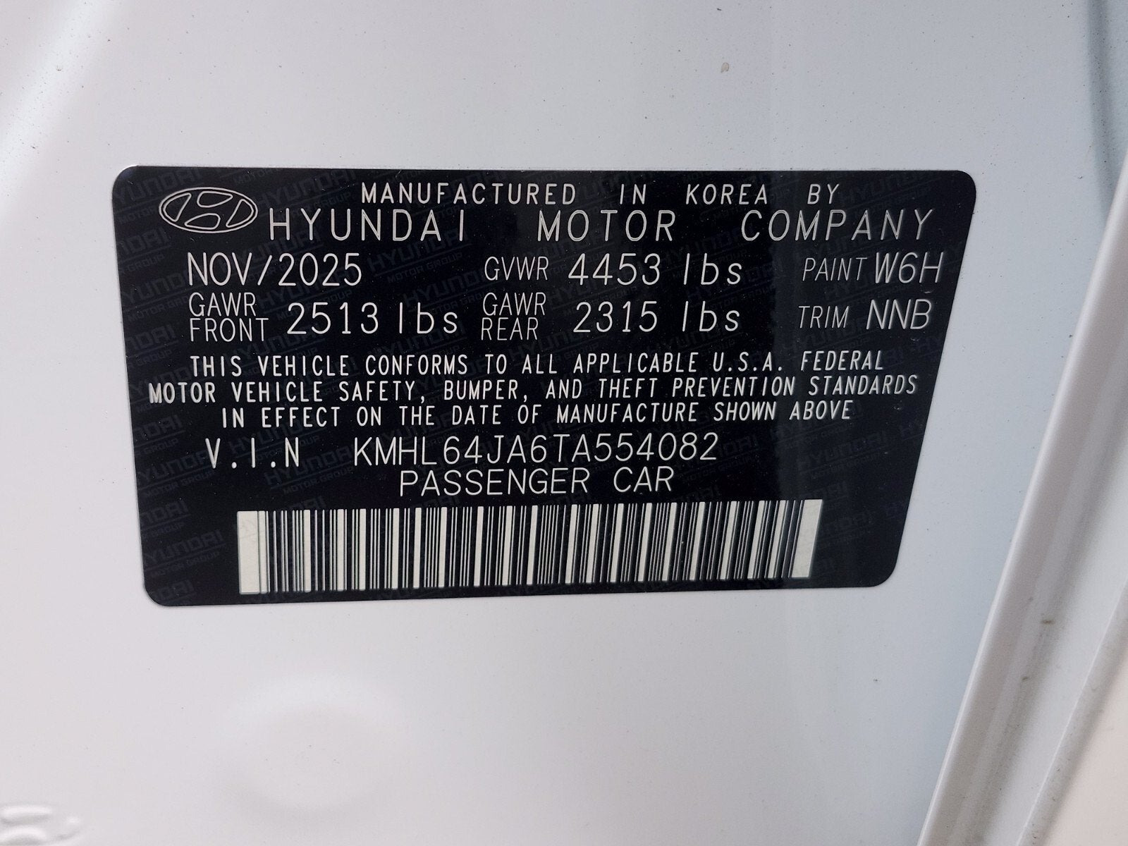 2026 Hyundai SONATA SEL Sport