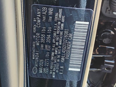 2026 Hyundai ELANTRA SE