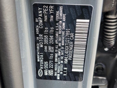 2026 Hyundai ELANTRA SE