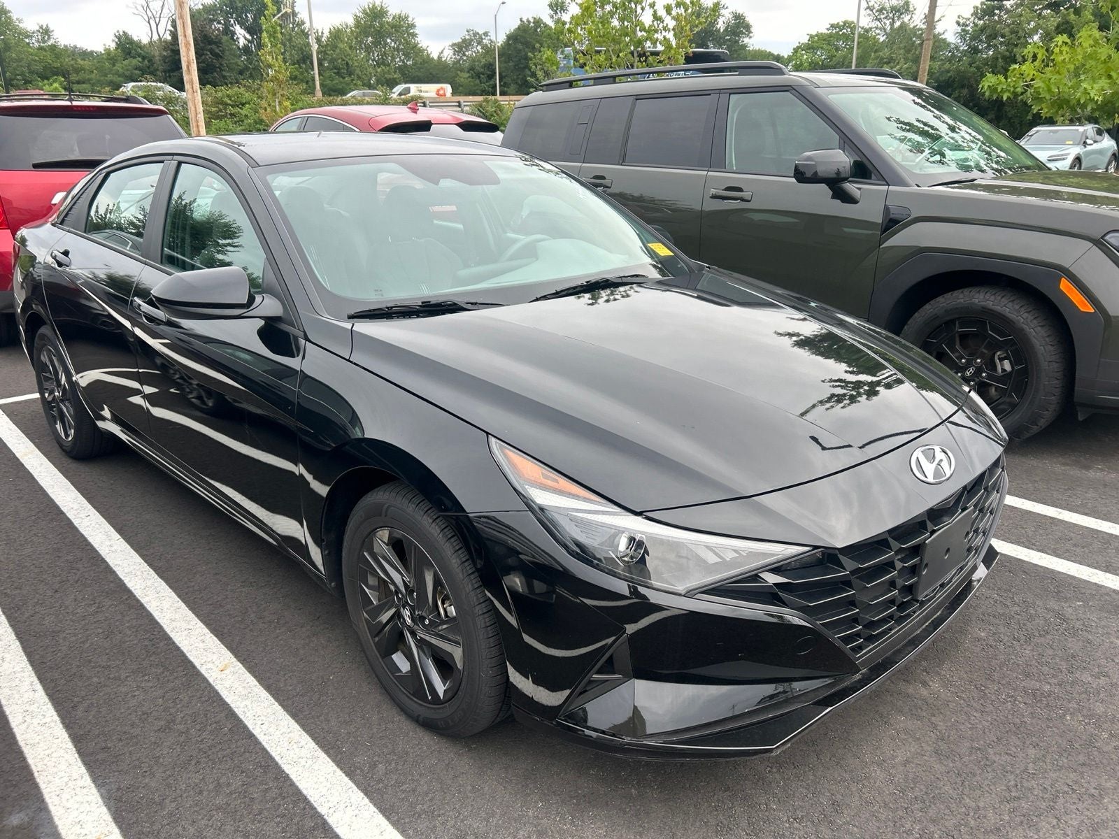 Certified 2023 Hyundai Elantra SEL with VIN KMHLM4AG8PU628651 for sale in Fairfield, CT