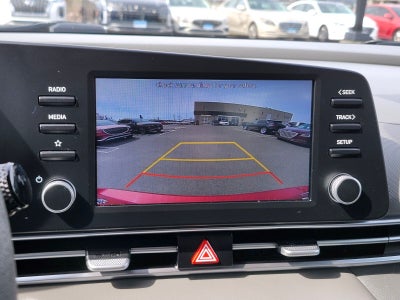 2021 Hyundai ELANTRA HYBRID Blue