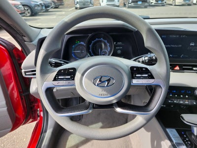 2021 Hyundai ELANTRA HYBRID Blue