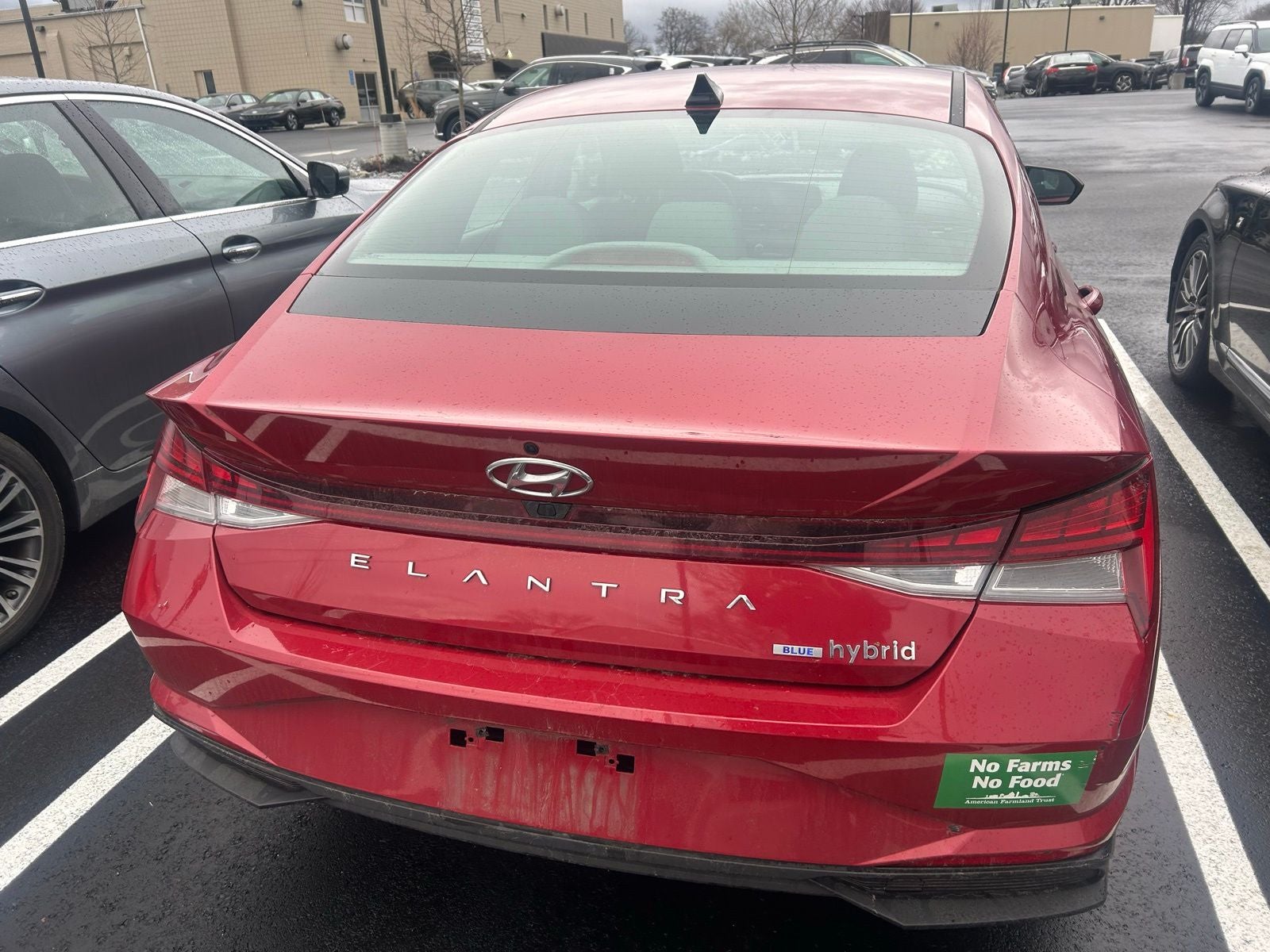 2021 Hyundai ELANTRA HYBRID Blue