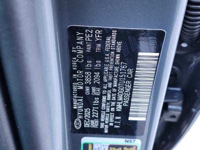 2026 Hyundai ELANTRA SEL Sport