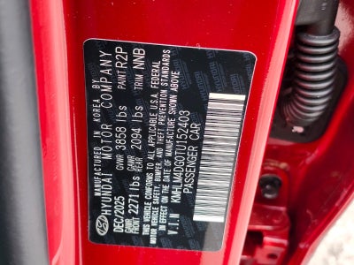 2026 Hyundai ELANTRA SEL Sport